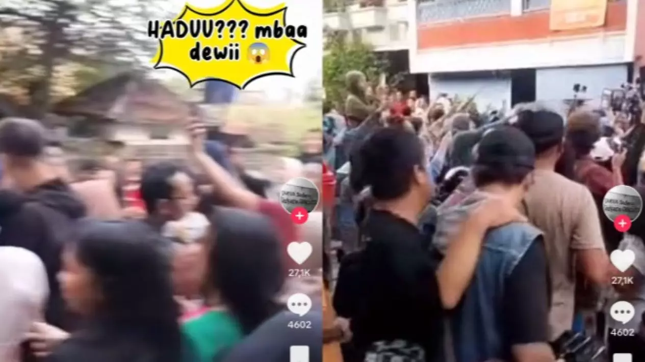 Demo Ratusan Warga di Rumah Dewi Perssik di Lebak Bulus, Diduga Mencemarkan Nama Baik Kampung