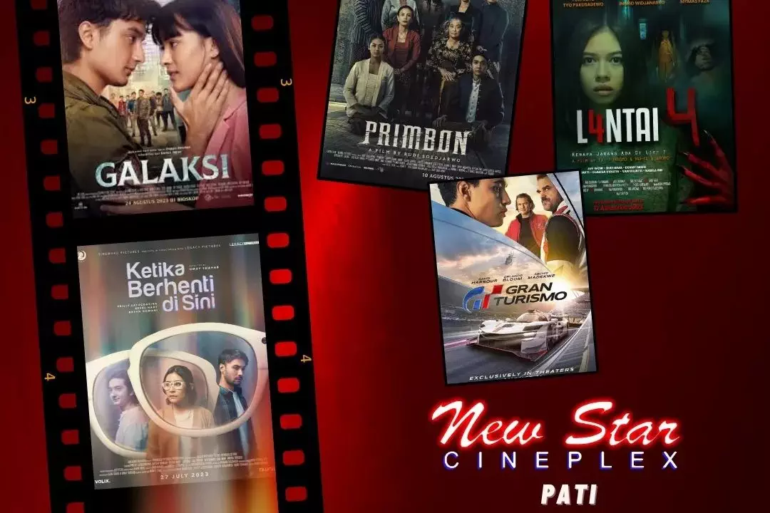 Jadwal Film di Bioskop New Star Cineplex Pati pada Hari Selasa (29/8/2023)