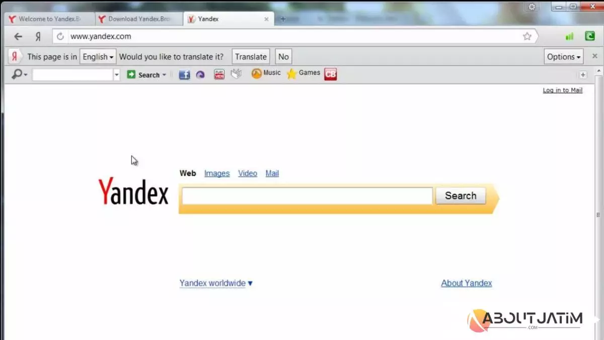 Cara Nonton Yandex Langsung dari Perangkat