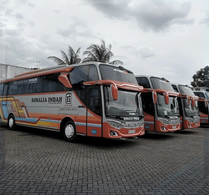 Harga tiket bus rosalia indah surabaya purwokerto