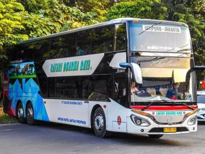 Harga tiket bus safari dharma raya lombok jakarta