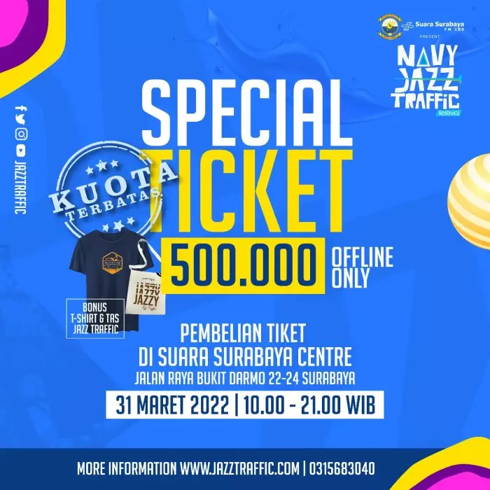 Harga tiket jazz traffic surabaya