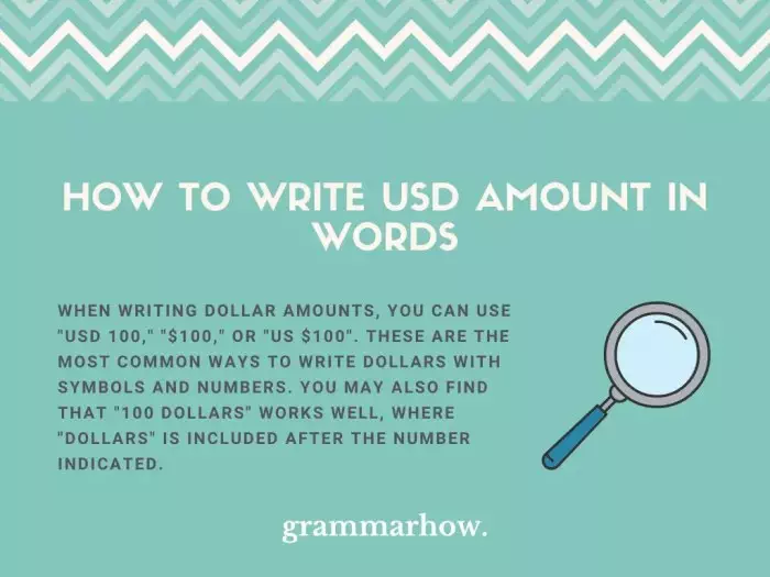 Cara Menulis Nominal Uang dalam Bahasa Inggris, Panduan Lengkap