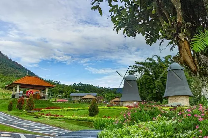 Harga Tiket Masuk The Blooms Garden Bedugul Bali, Surga Bunga nan Memikat