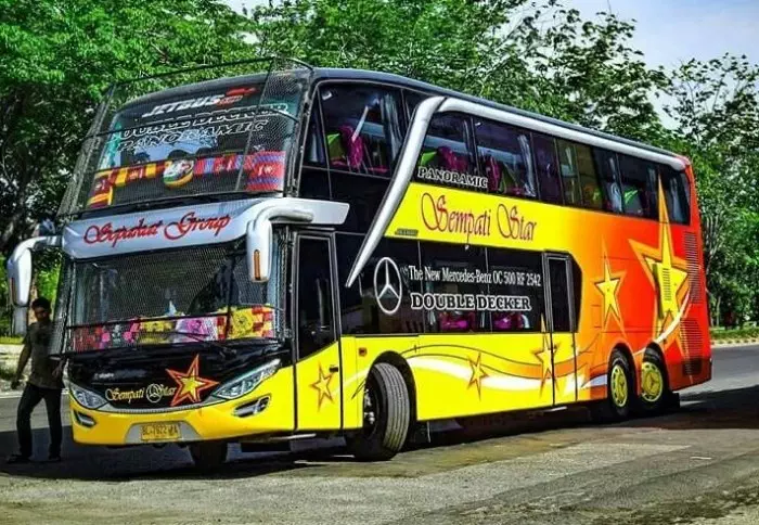 Harga Tiket Bus Sempati Star Double Decker Medan-Pekanbaru, Lengkap dan Terjangkau